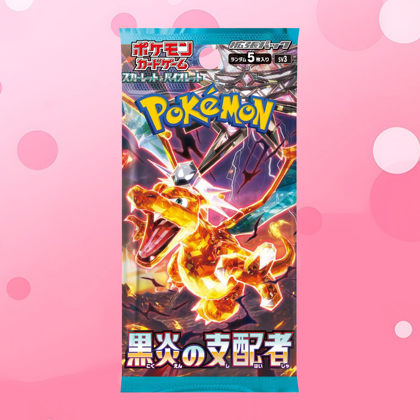 Pokemon Ruler Of The Black Flame sv3 Single Pack Japanese