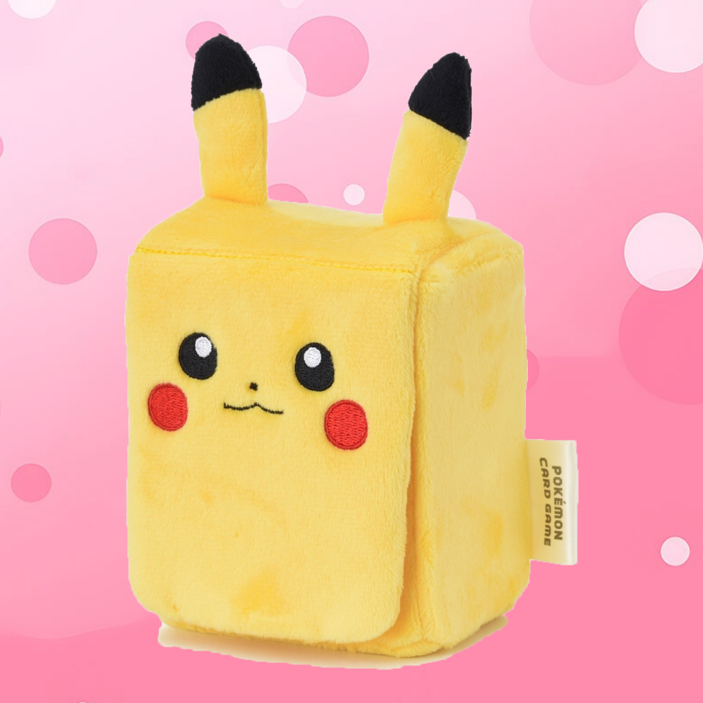 Pokemon Card Game Deck Case Pikachu Peluche Custodia Porta Mazzo