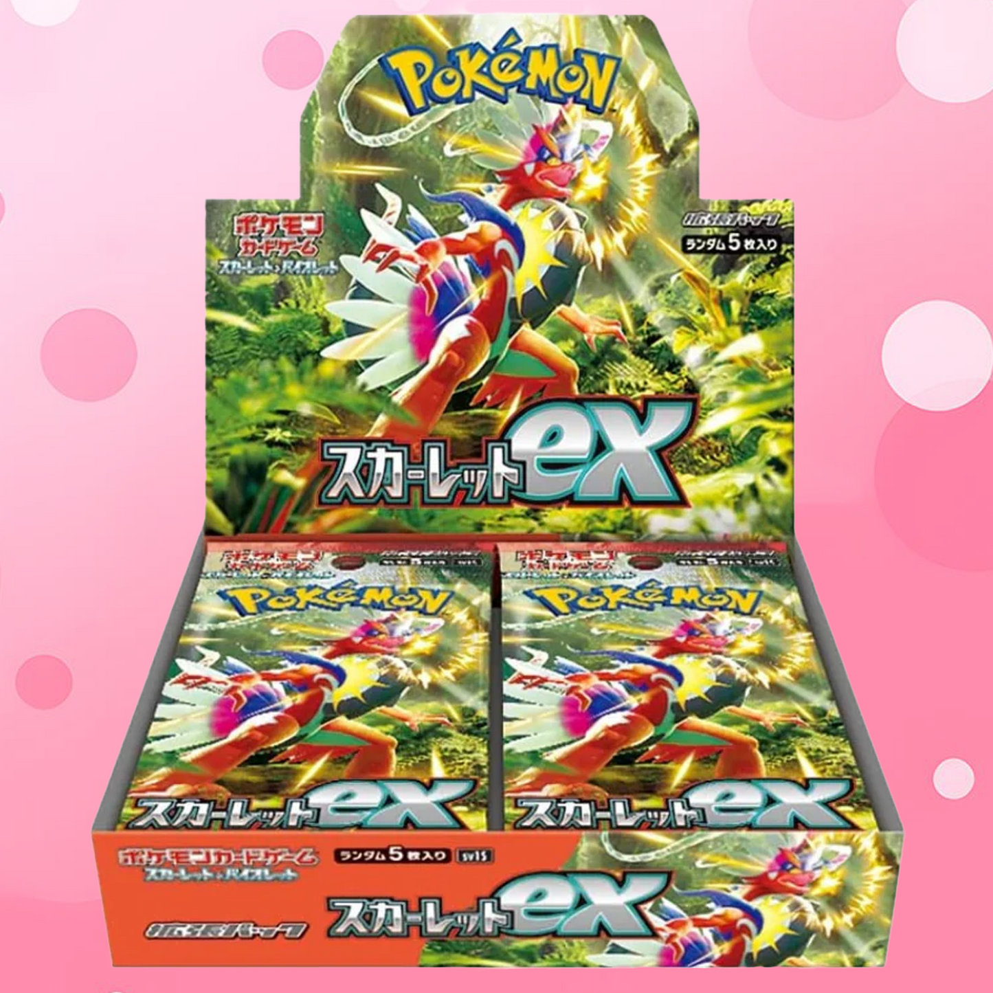 Pokemon Scarlet Ex sv1s - Japanese Box