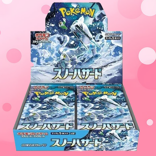 Pokemon Snow Hazard sv2p - Japanese Box