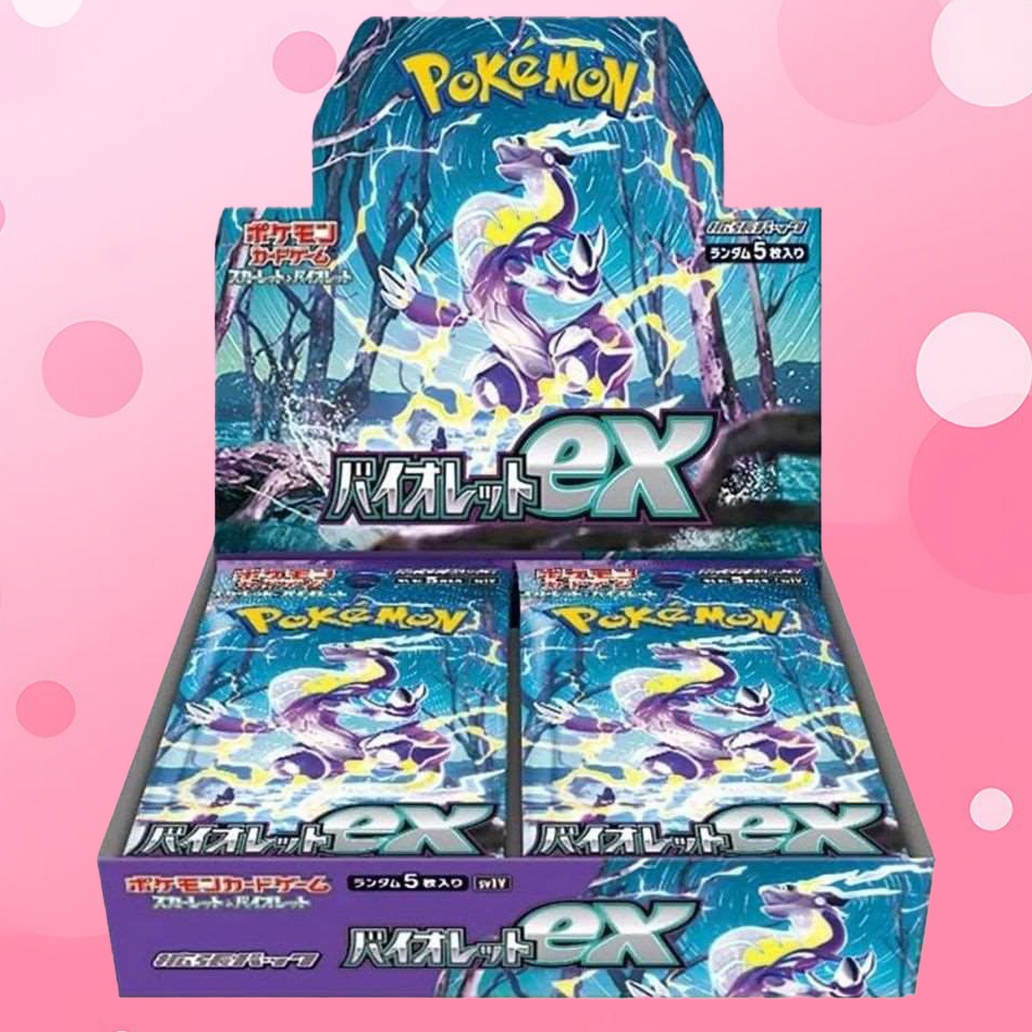 Pokemon Violet Ex sv1v Japanese Box